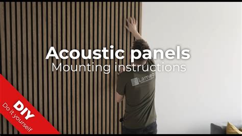 How To Install Acoustic Wood Slat Panels .